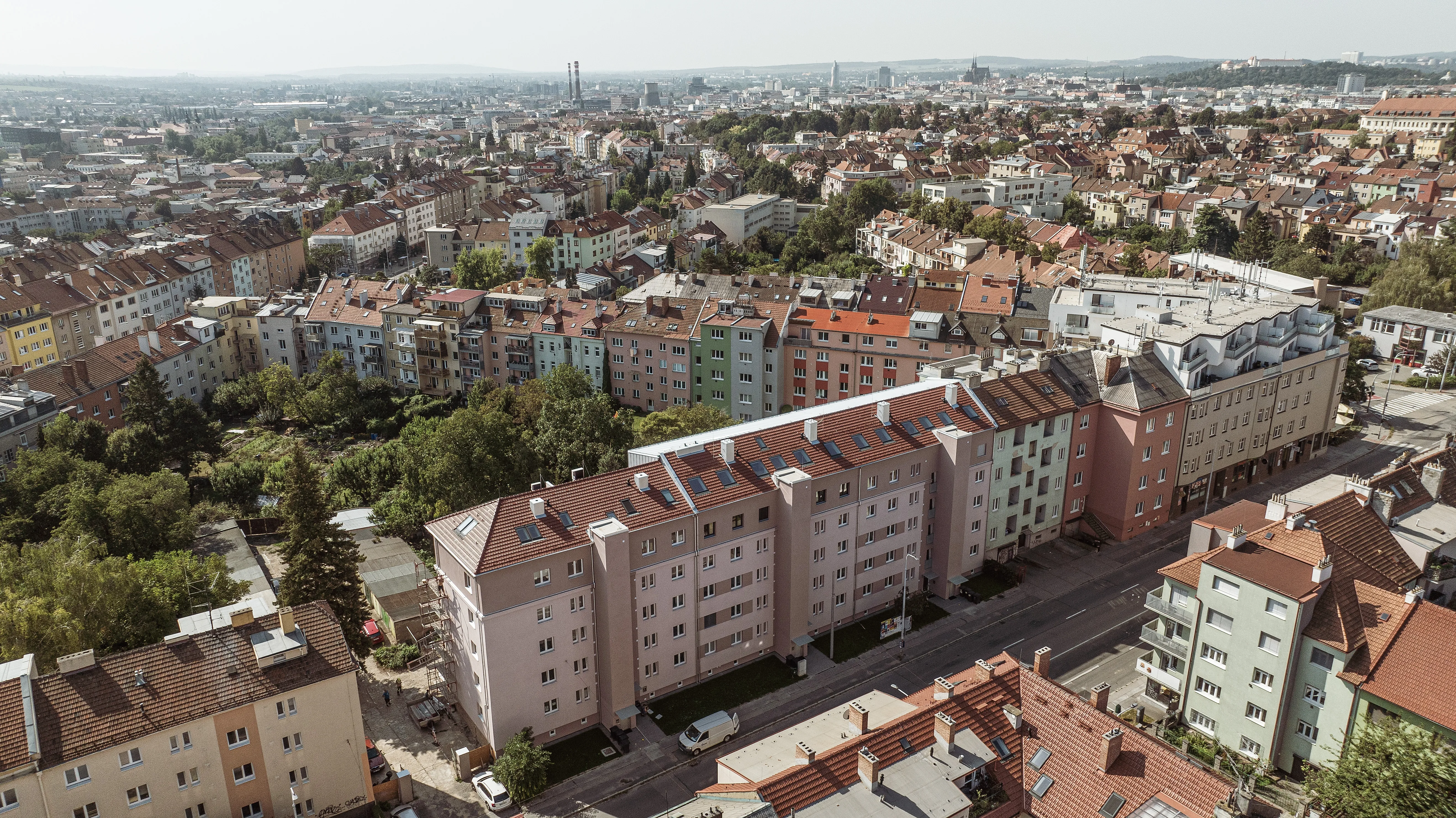 Černá Pole — ulice