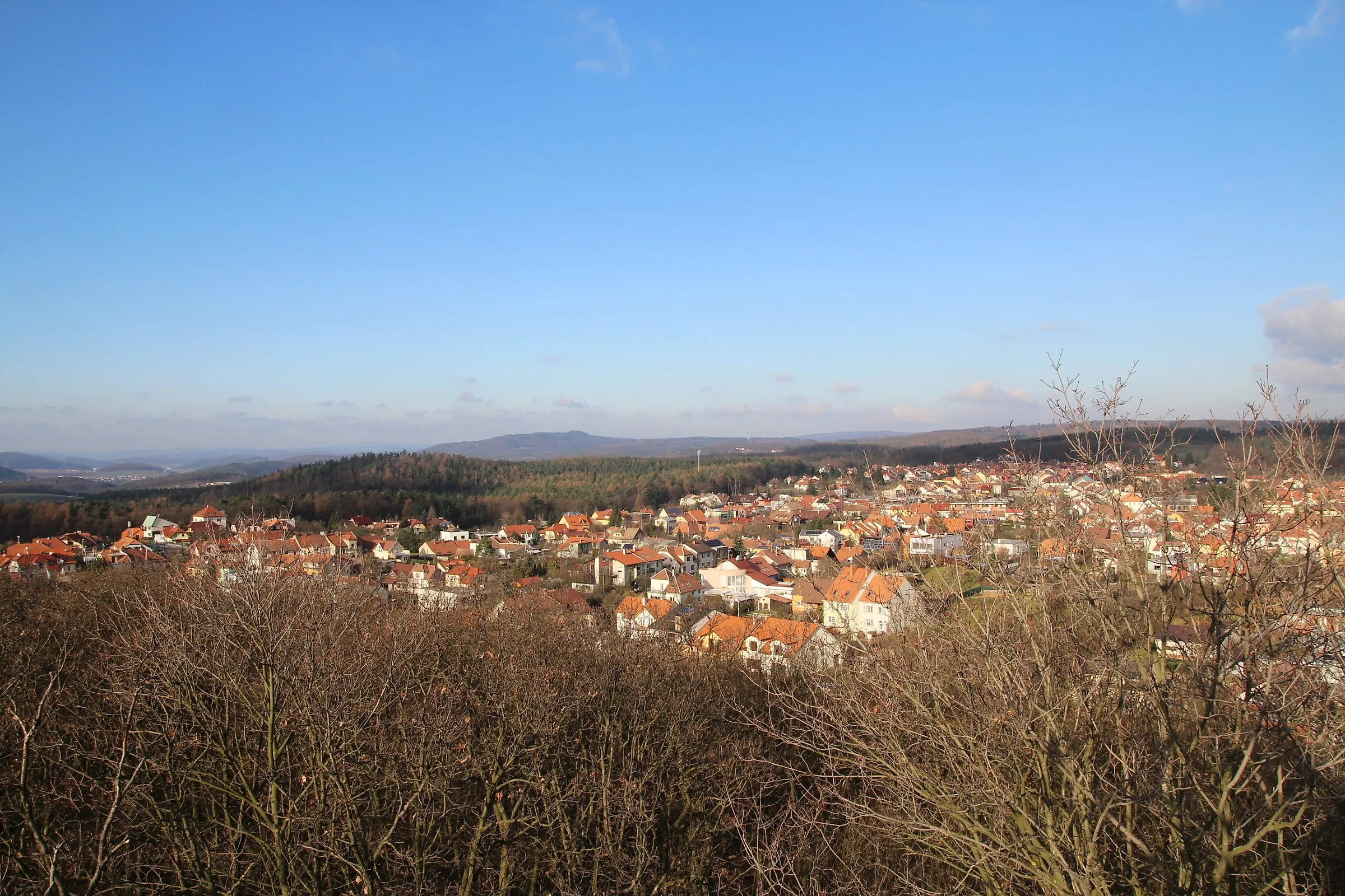 Brno-sever — panorama